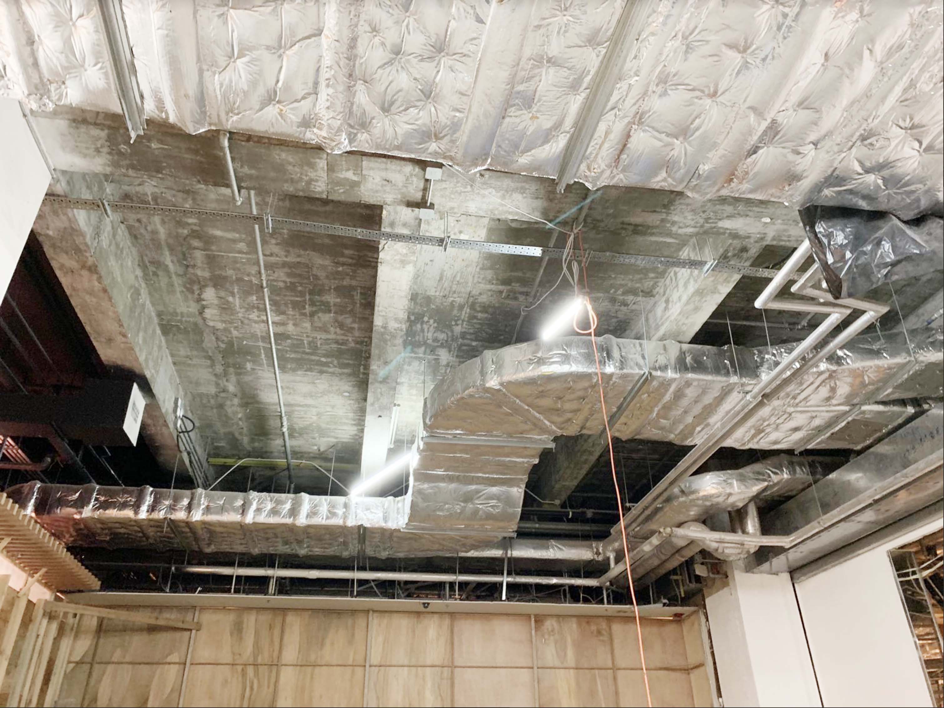 Metro Harbour Plaza_Installation of Vent Duct_3